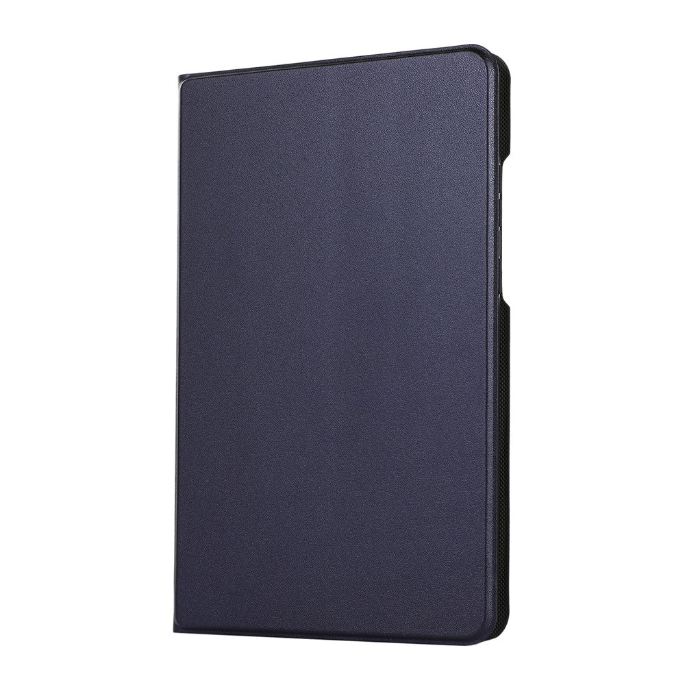 PU Leather Protector Full-Protection Case with Stand for Lenovo Tab M8 (2nd Gen) FHD - Dark Blue