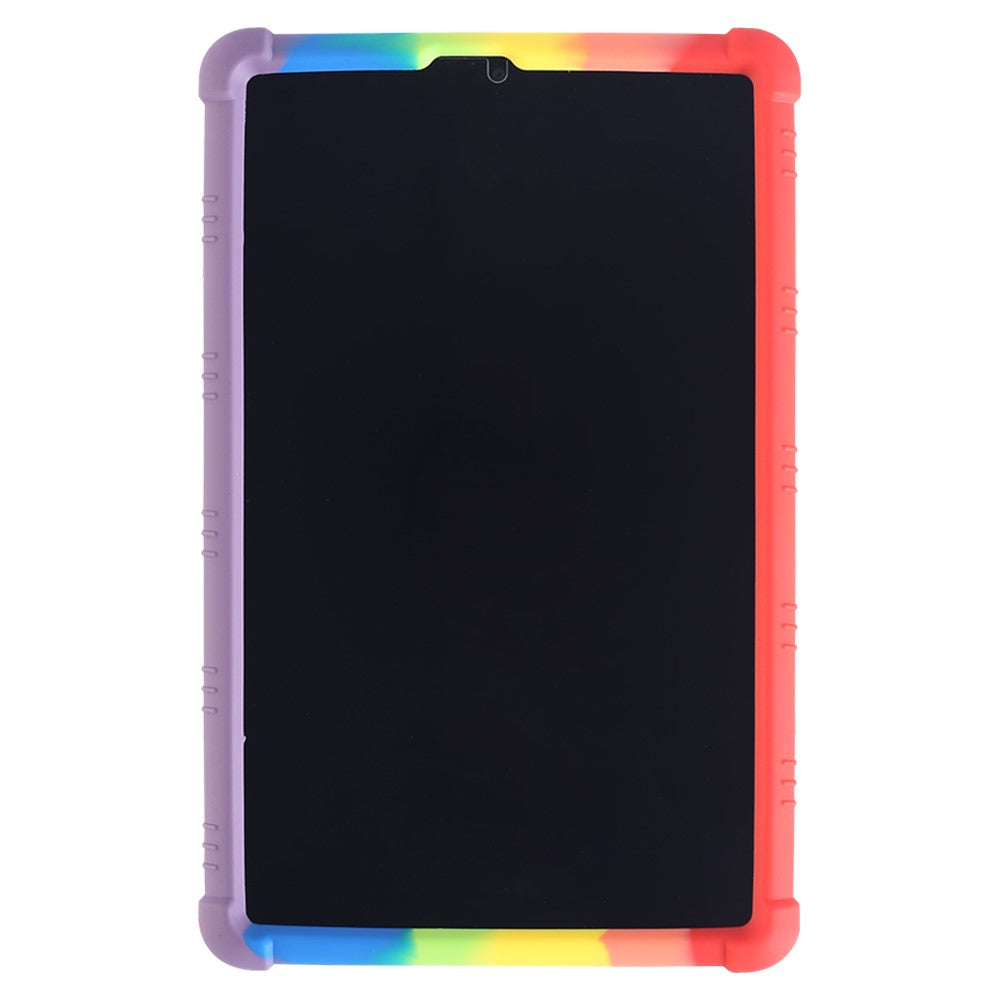 Slide-Out Kickstand Design Soft Silicone Tablet Cover Case for Lenovo Tab M8 8705/8505 - Multi-color