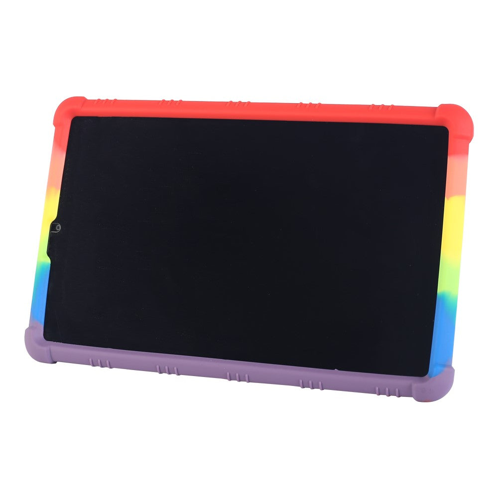 Slide-Out Kickstand Design Soft Silicone Tablet Cover Case for Lenovo Tab M8 8705/8505 - Multi-color