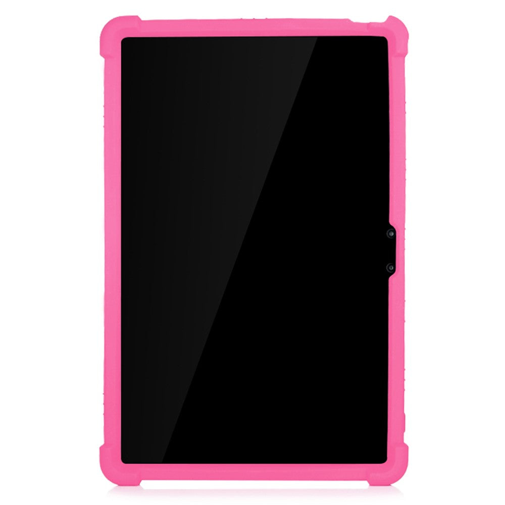 Shockproof Case for Lenovo Tab P11 Pro (2021) Silicone Tablet Cover with Kickstand - Rose
