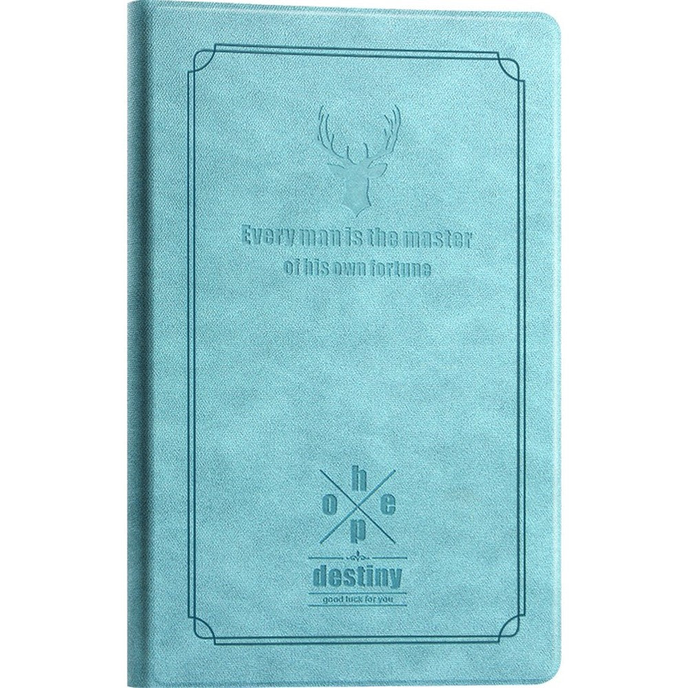 For Lenovo Tab P11 TB-J606F / Tab P11 5G Tablet Protective Case PU Leather + PC Imprint Deer Pattern Stand Cover - Blue