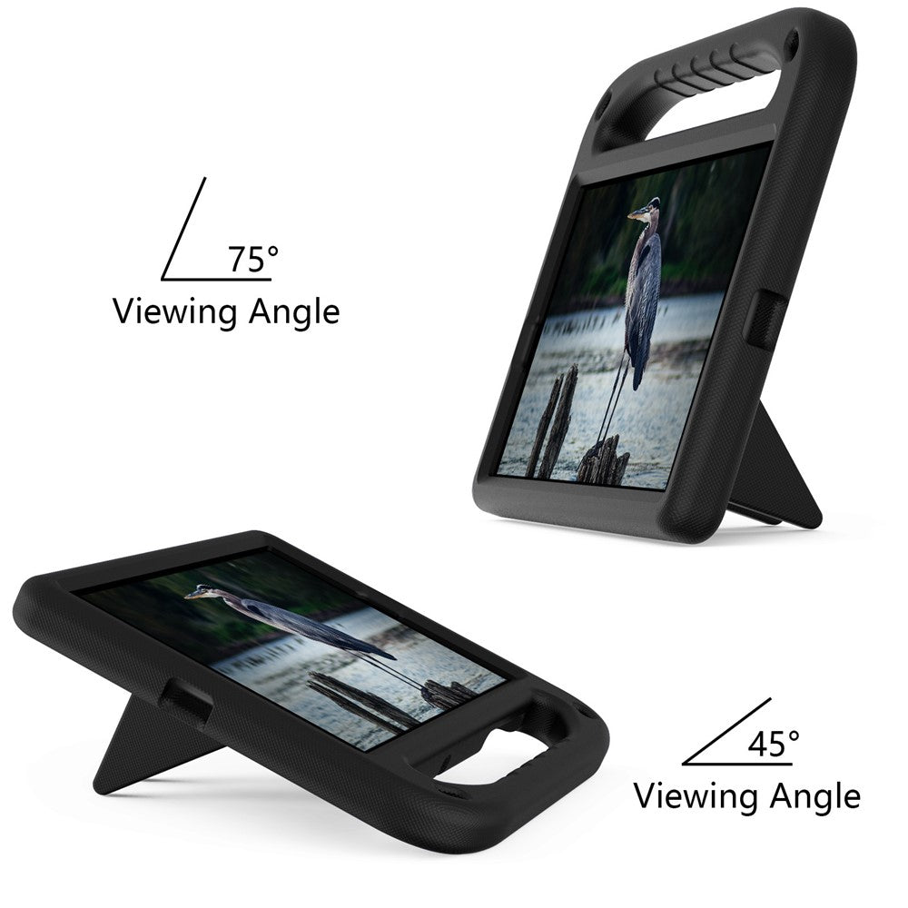 Shockproof Anti-Drop Light-Weight EVA Protective Cover with Kickstand Handle for Lenovo Tab M10 HD Gen 2 / TB-X306F / TB-X306X 10.1 inch - Black