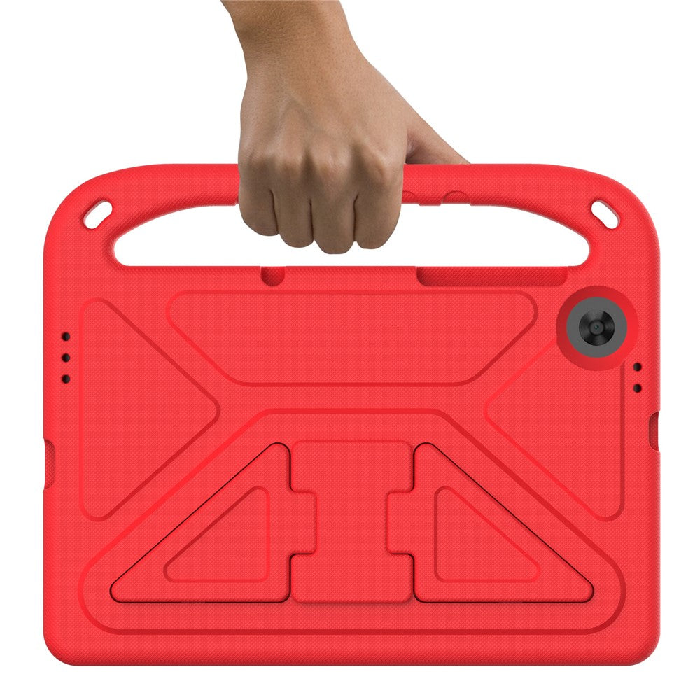 Shockproof Anti-Drop Light-Weight EVA Protective Cover with Kickstand Handle for Lenovo Tab M10 HD Gen 2 / TB-X306F / TB-X306X 10.1 inch - Red