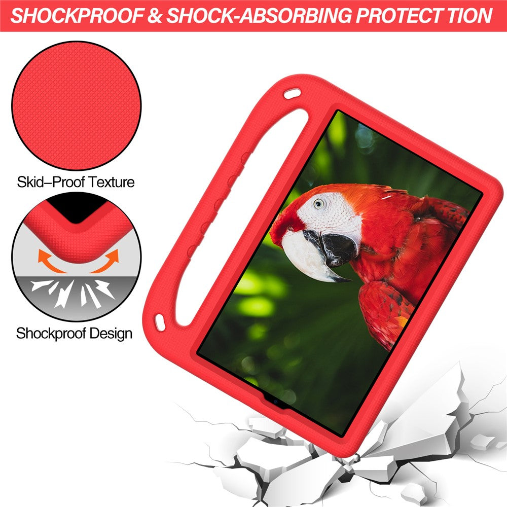 Shockproof Anti-Drop Light-Weight EVA Protective Cover with Kickstand Handle for Lenovo Tab M10 HD Gen 2 / TB-X306F / TB-X306X 10.1 inch - Red