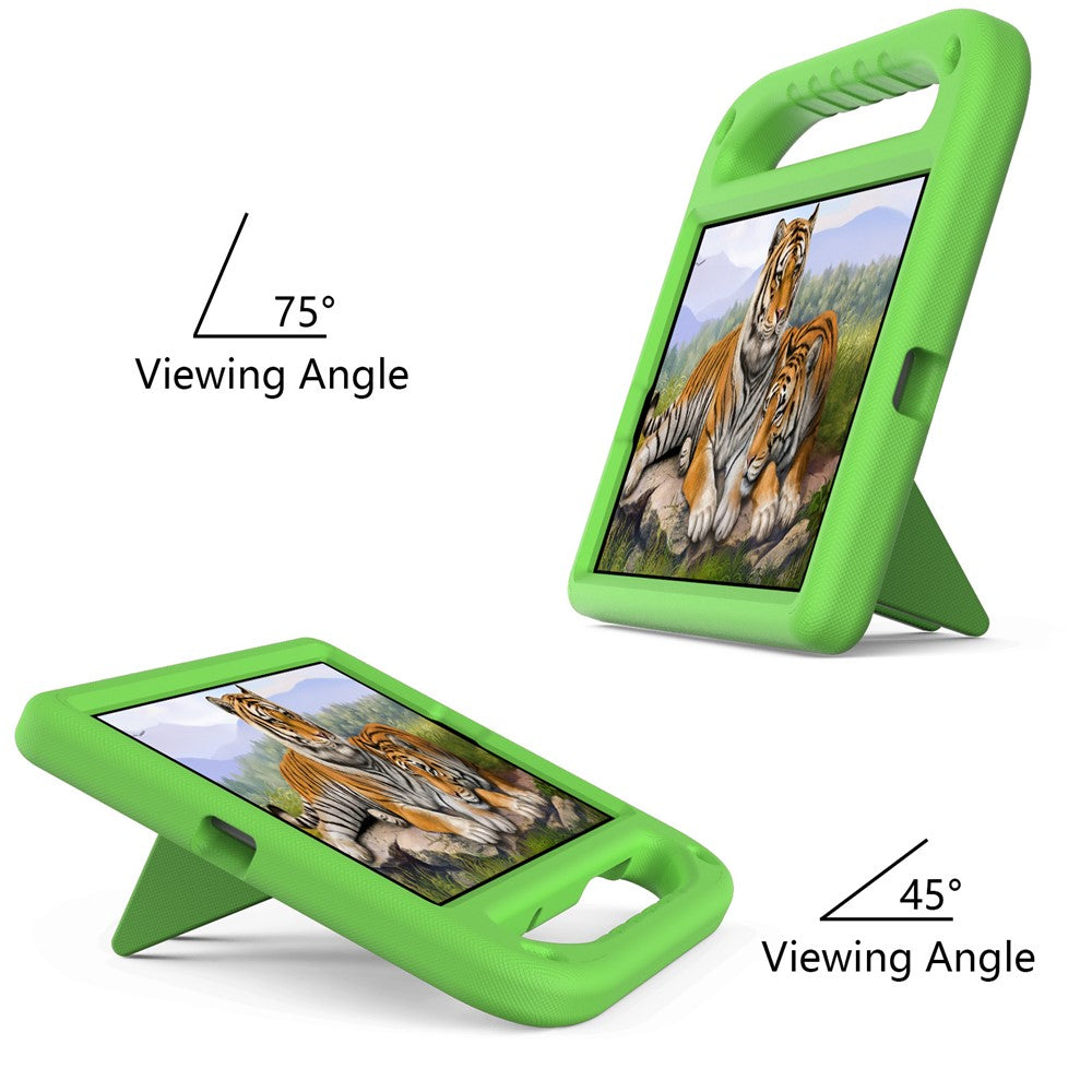 Shockproof Anti-Drop Light-Weight EVA Protective Cover with Kickstand Handle for Lenovo Tab M10 HD Gen 2 / TB-X306F / TB-X306X 10.1 inch - Green