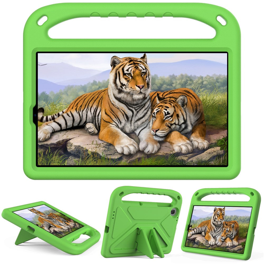 Shockproof Anti-Drop Light-Weight EVA Protective Cover with Kickstand Handle for Lenovo Tab M10 HD Gen 2 / TB-X306F / TB-X306X 10.1 inch - Green