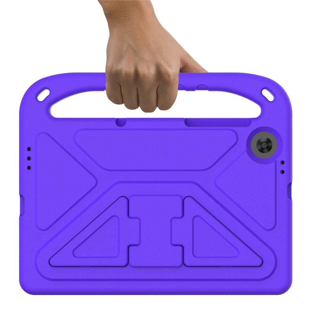 Shockproof Anti-Drop Light-Weight EVA Protective Cover with Kickstand Handle for Lenovo Tab M10 HD Gen 2 / TB-X306F / TB-X306X 10.1 inch - Purple