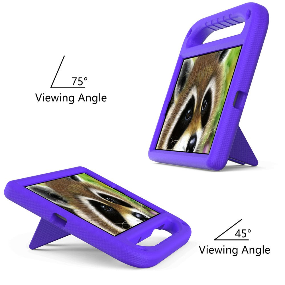 Shockproof Anti-Drop Light-Weight EVA Protective Cover with Kickstand Handle for Lenovo Tab M10 HD Gen 2 / TB-X306F / TB-X306X 10.1 inch - Purple