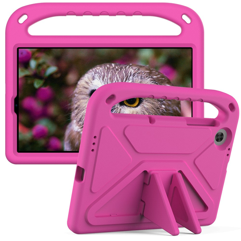 Shockproof Anti-Drop Light-Weight EVA Protective Cover with Kickstand Handle for Lenovo Tab M10 HD Gen 2 / TB-X306F / TB-X306X 10.1 inch - Rose
