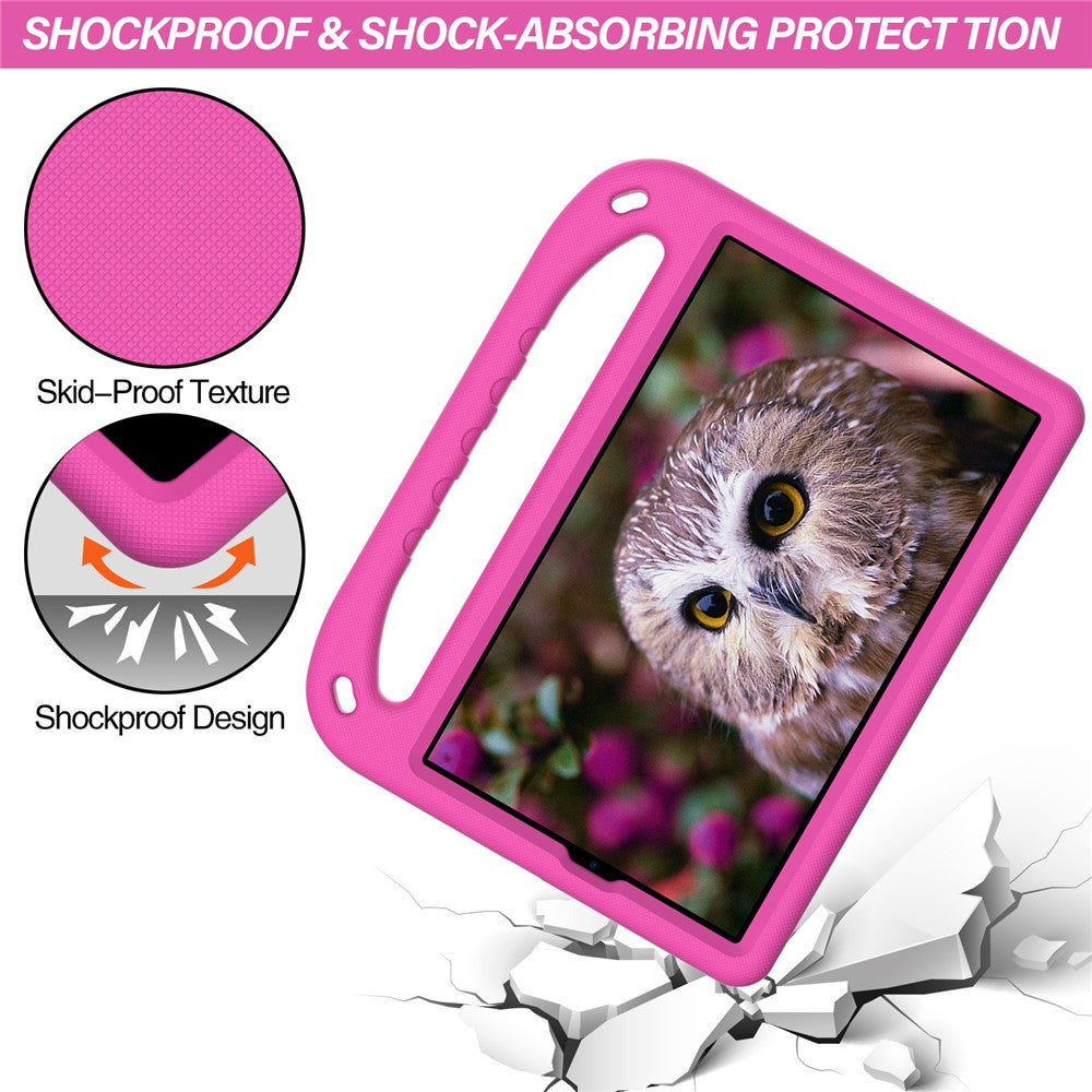 Shockproof Anti-Drop Light-Weight EVA Protective Cover with Kickstand Handle for Lenovo Tab M10 HD Gen 2 / TB-X306F / TB-X306X 10.1 inch - Rose