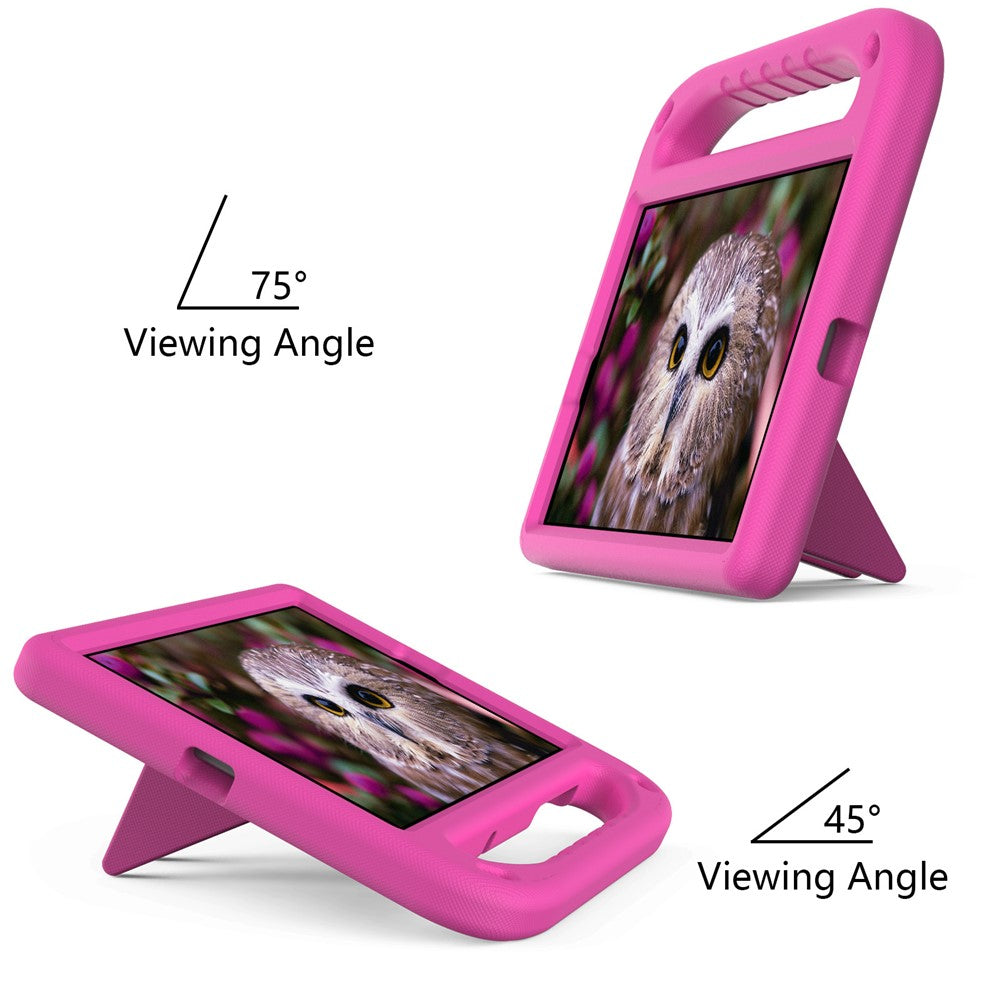 Shockproof Anti-Drop Light-Weight EVA Protective Cover with Kickstand Handle for Lenovo Tab M10 HD Gen 2 / TB-X306F / TB-X306X 10.1 inch - Rose