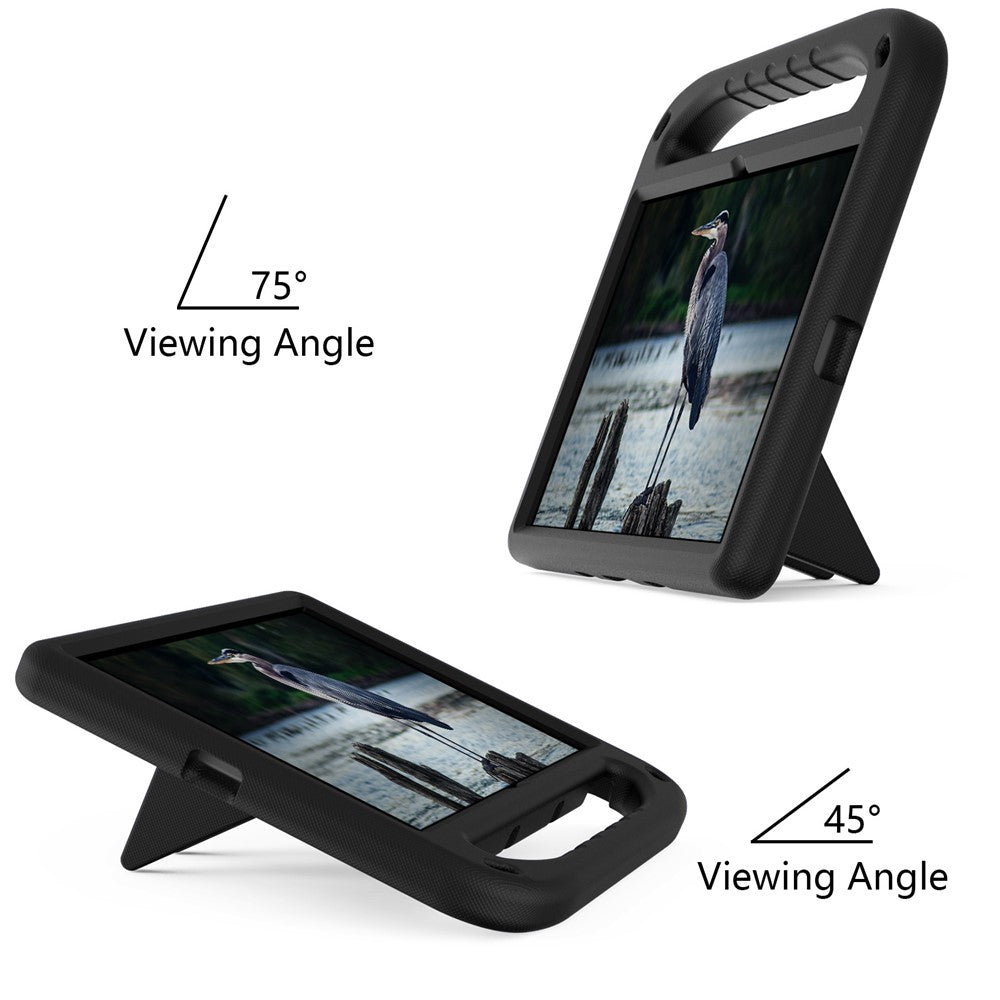 Portable Handle EVA Tablet Protective Case Cover with Kickstand for Lenovo Tab P11 TB-J606F / Tab P11 5G - Black