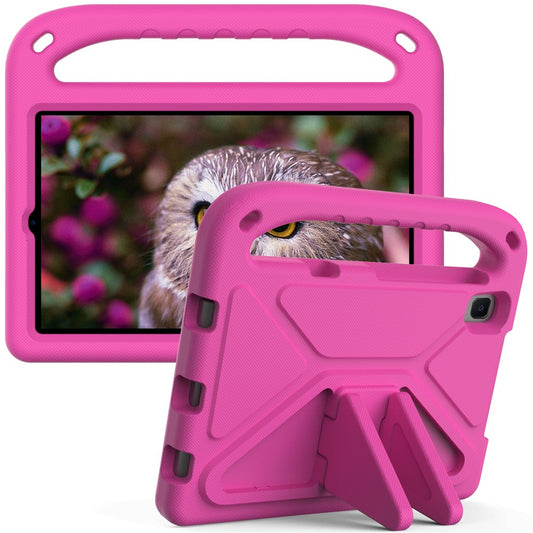 Handle Kickstand Light-Weight EVA Shockproof Protective Case Cover for Lenovo Tab M8 (1st Gen) TB-8505 / Tab M8 (2nd Gen) TB-8705 / Tab M8 (3rd Gen) TB-8506 - Rose