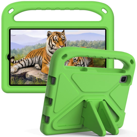 Handle Kickstand Light-Weight EVA Shockproof Protective Case Cover for Lenovo Tab M8 (1st Gen) TB-8505 / Tab M8 (2nd Gen) TB-8705 / Tab M8 (3rd Gen) TB-8506 - Green