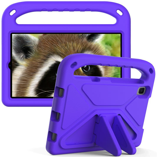 Handle Kickstand Light-Weight EVA Shockproof Protective Case Cover for Lenovo Tab M8 (1st Gen) TB-8505 / Tab M8 (2nd Gen) TB-8705 / Tab M8 (3rd Gen) TB-8506 - Purple