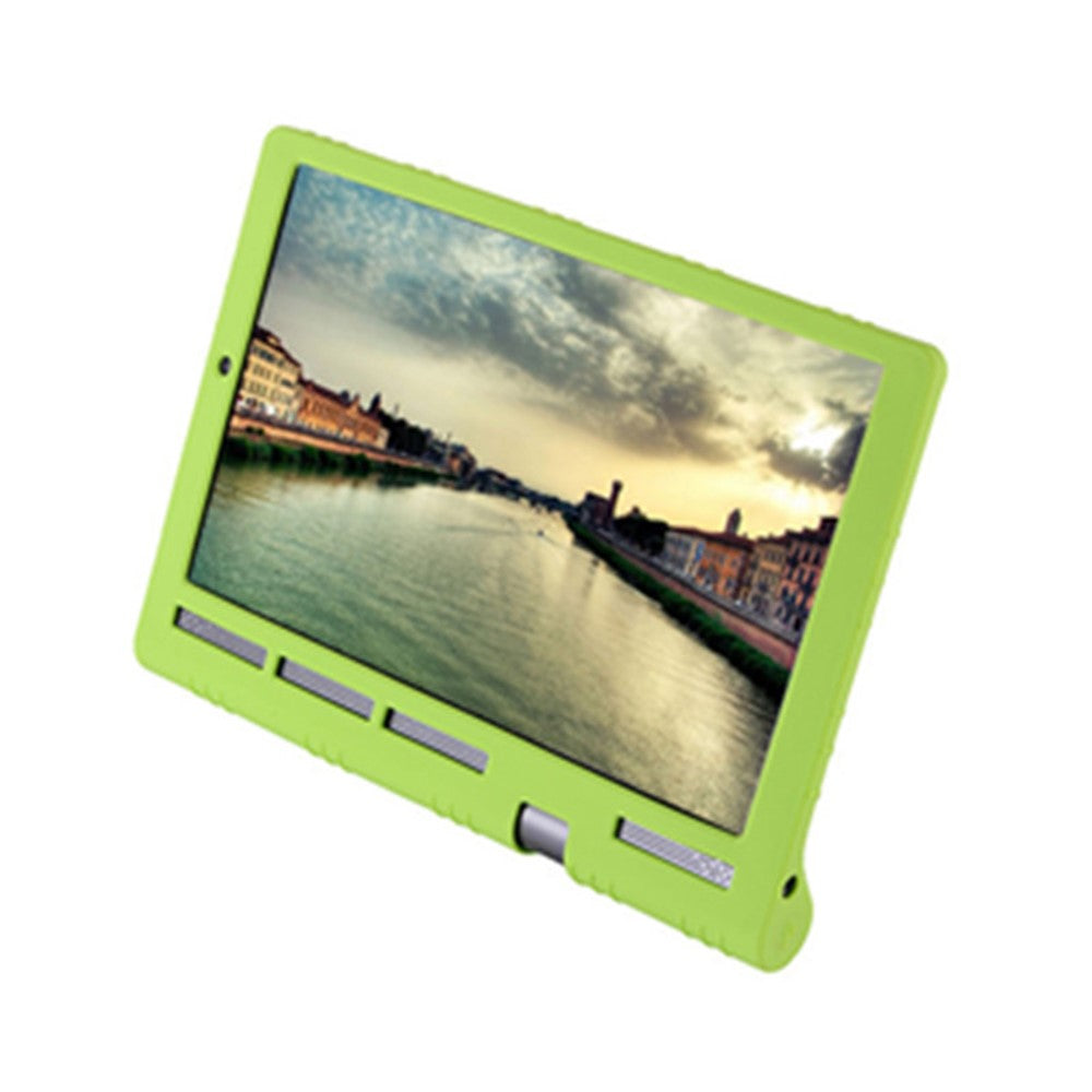 For Lenovo Yoga Tab 3 Pro 10-inch X90F Shockproof Anti-drop Tablet Case Soft Silicone Protective Cover - Dark Blue