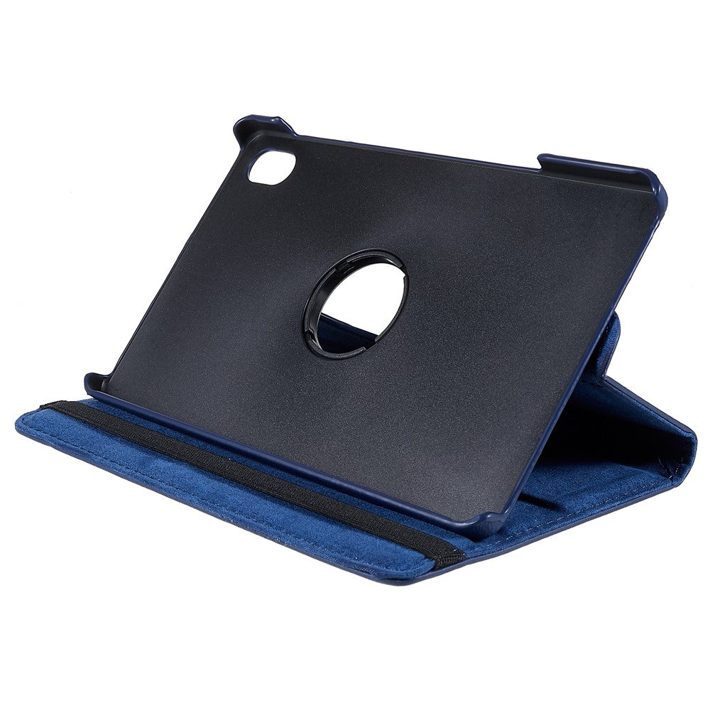 For Lenovo Legion Y700 Anti-drop Shockproof Leather Case 360-degree Rotating Protective Cover with Stand Support Horizontal/Vertical View - Blue