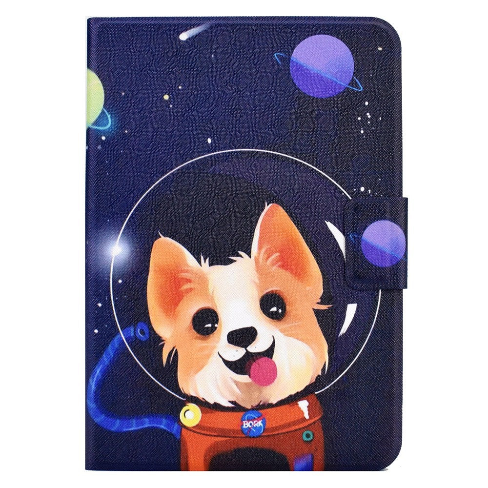For Lenovo Legion Y700 Pattern Printing Leather Shock Proof Tablet Case Protective Cover - Cute Dog