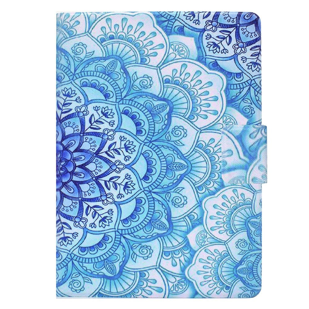 For Lenovo Legion Y700 Pattern Printing Leather Shock Proof Tablet Case Protective Cover - Mandala