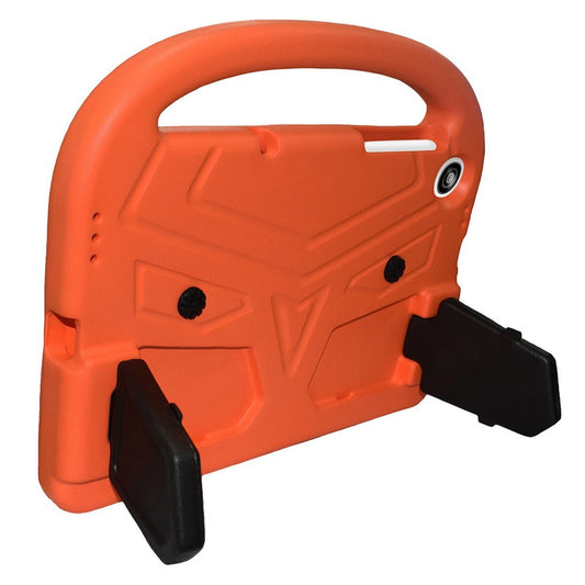 For Lenovo Tab M10 HD Gen 2 X306 Sparrow Style Shockproof EVA Tablet Case Kickstand Protective Cover with Portable Handle - Orange