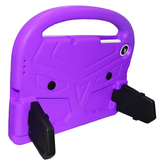 For Lenovo Tab M10 HD Gen 2 X306 Sparrow Style Shockproof EVA Tablet Case Kickstand Protective Cover with Portable Handle - Purple