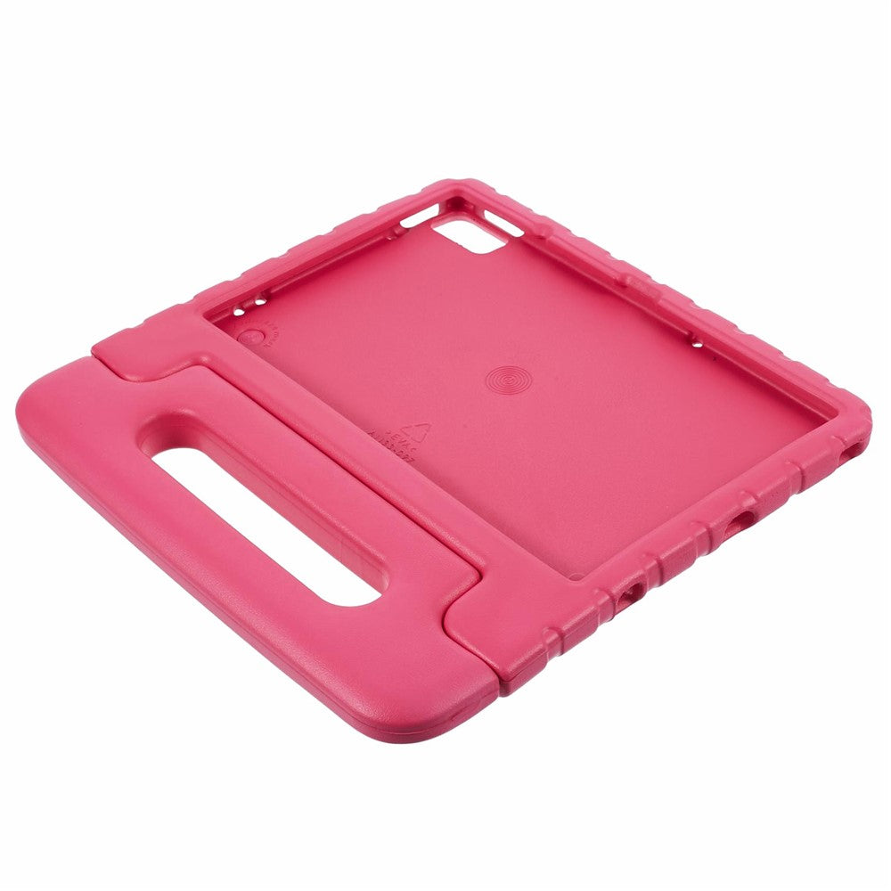 For Lenovo Tab M10 Plus (3rd Gen) / Tab M10 5G EVA Tablet Cover Portable Handle Kickstand Case - Rose