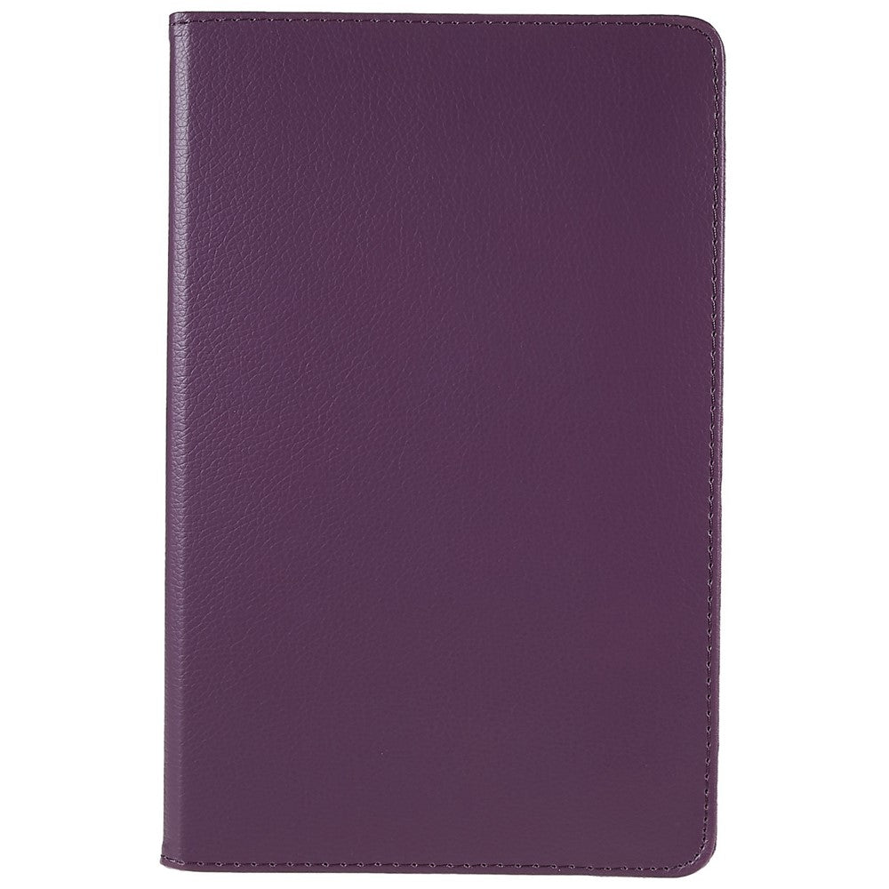 For Lenovo Tab M10 Plus (3rd Gen) / Xiaoxin Pad 2022 10.6 inch 125F / 128F Leather Tablet Case Rotating Stand Cover - Purple