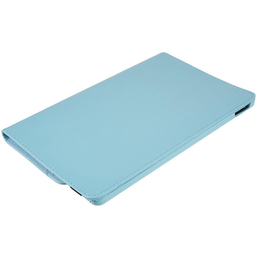 For Lenovo Tab M10 Plus (3rd Gen) / Xiaoxin Pad 2022 10.6 inch 125F / 128F Leather Tablet Case Rotating Stand Cover - Baby Blue