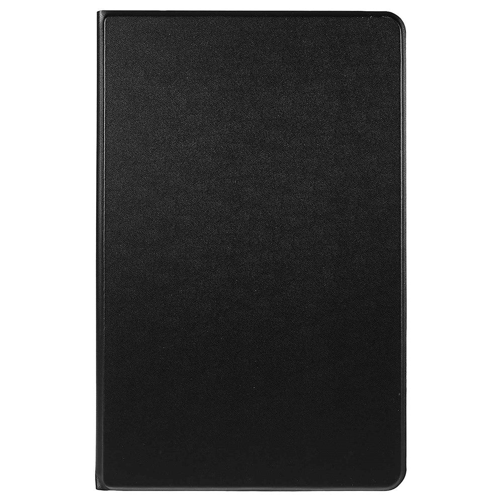 PU Leather Drop-Proof Case for Lenovo Tab M10 Plus (3rd Gen) / Xiaoxin Pad 2022 10.6 inch Tablet Stand Cover - Black