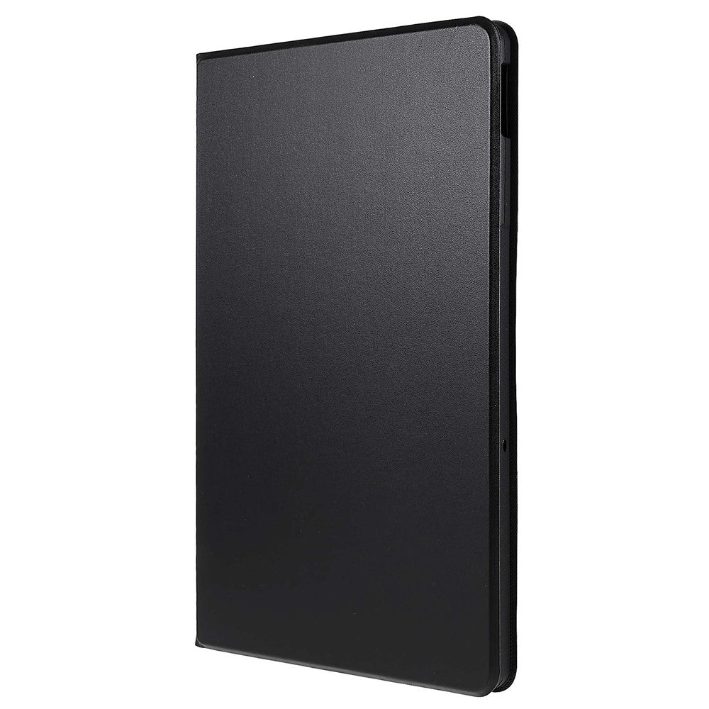 PU Leather Drop-Proof Case for Lenovo Tab M10 Plus (3rd Gen) / Xiaoxin Pad 2022 10.6 inch Tablet Stand Cover - Black