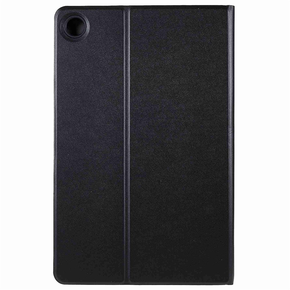PU Leather Drop-Proof Case for Lenovo Tab M10 Plus (3rd Gen) / Xiaoxin Pad 2022 10.6 inch Tablet Stand Cover - Black