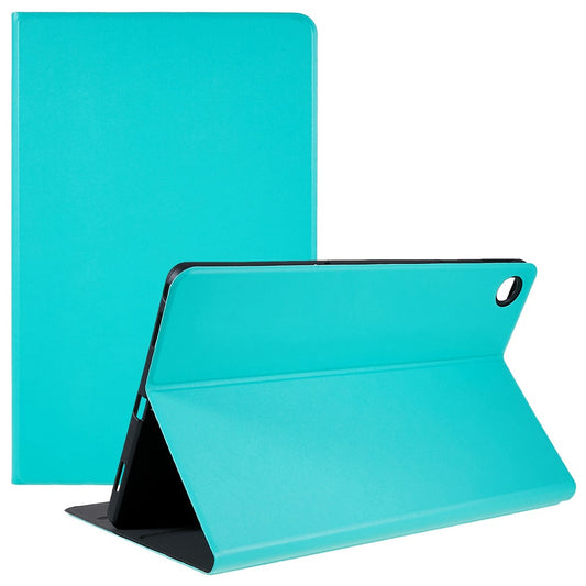 PU Leather Drop-Proof Case for Lenovo Tab M10 Plus (3rd Gen) / Xiaoxin Pad 2022 10.6 inch Tablet Stand Cover - Green