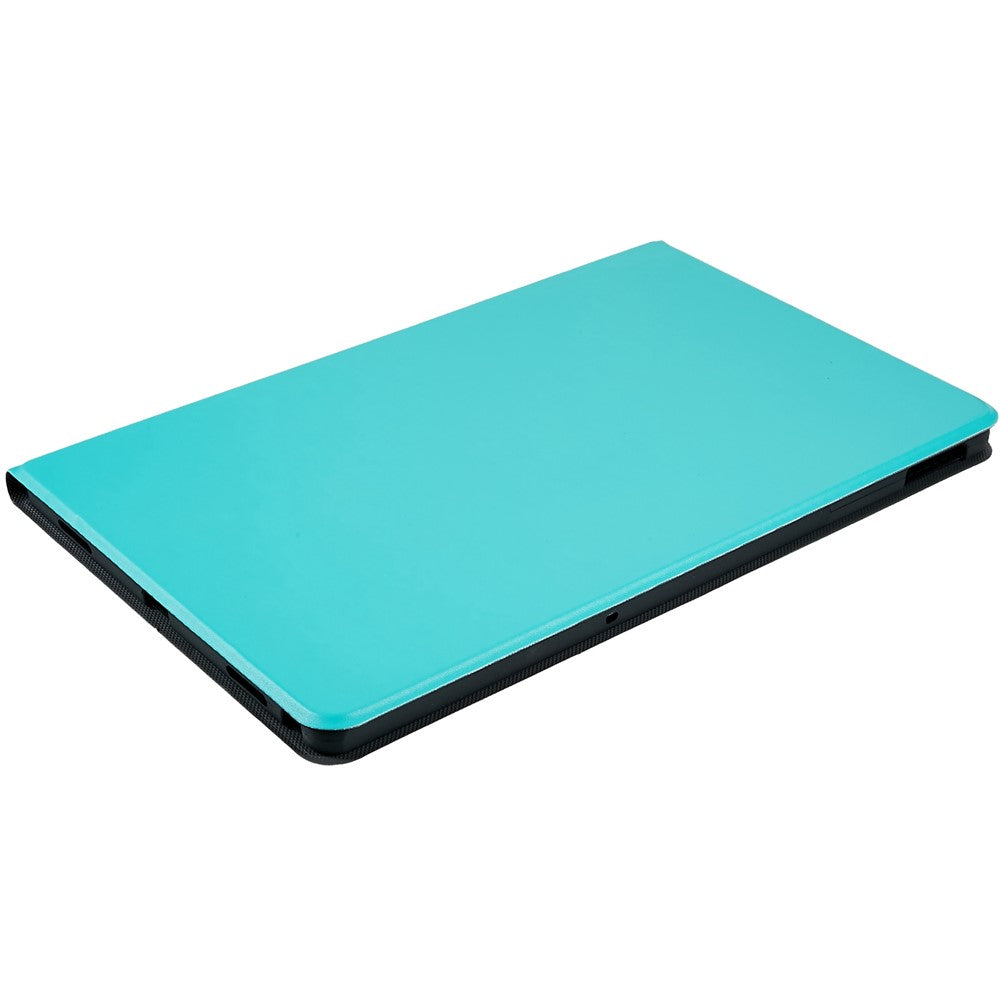 PU Leather Drop-Proof Case for Lenovo Tab M10 Plus (3rd Gen) / Xiaoxin Pad 2022 10.6 inch Tablet Stand Cover - Green