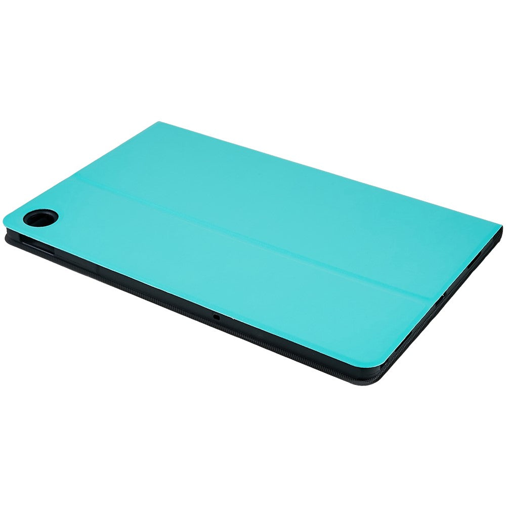 PU Leather Drop-Proof Case for Lenovo Tab M10 Plus (3rd Gen) / Xiaoxin Pad 2022 10.6 inch Tablet Stand Cover - Green