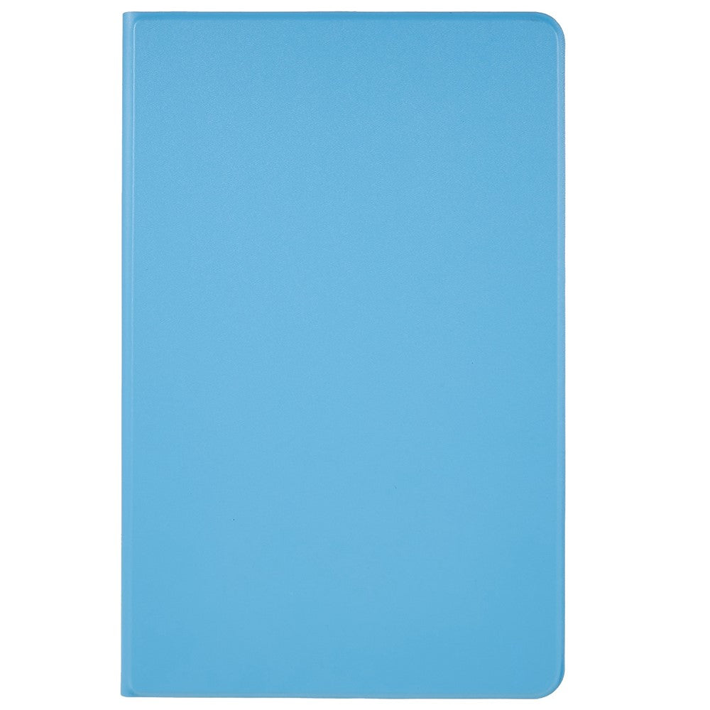 PU Leather Drop-Proof Case for Lenovo Tab M10 Plus (3rd Gen) / Xiaoxin Pad 2022 10.6 inch Tablet Stand Cover - Sky Blue