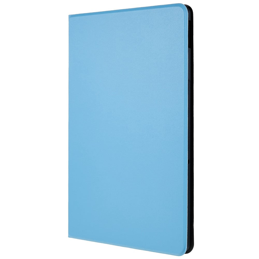 PU Leather Drop-Proof Case for Lenovo Tab M10 Plus (3rd Gen) / Xiaoxin Pad 2022 10.6 inch Tablet Stand Cover - Sky Blue
