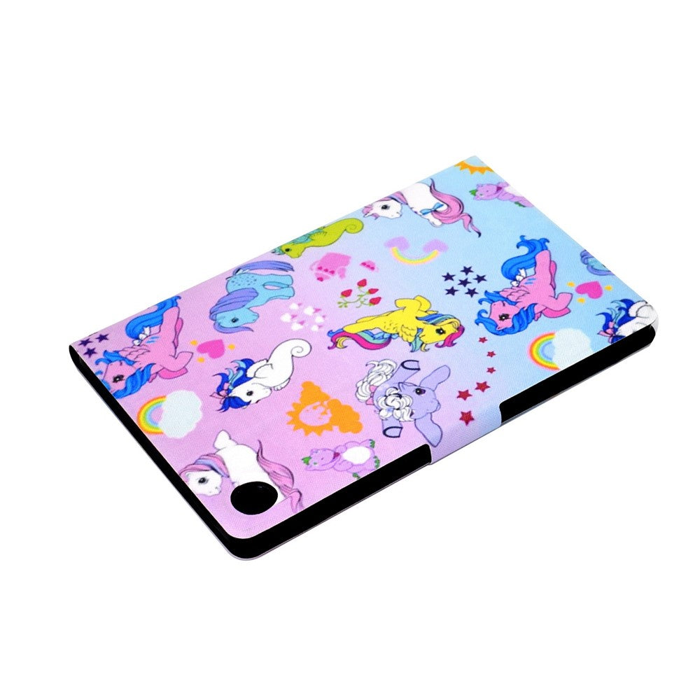 For Lenovo Tab M10 (Gen 3) TB-328FU / TB-328XU B2 Pattern Printing Stand Protective Case Auto Sleep / Wake Function PU Leather Smart Cover with Card Slots - Hippocampus