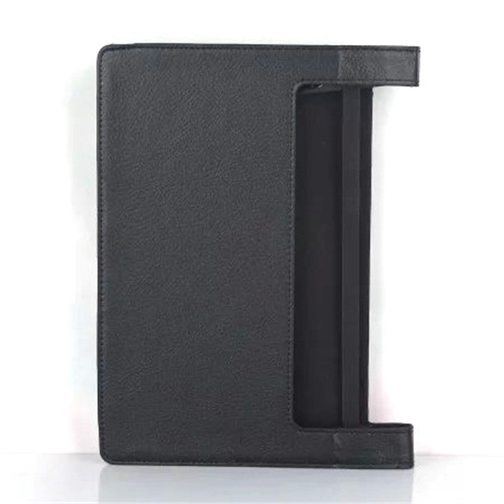 Lychee Texture PU Leather Tablet Case for Lenovo Yoga Tab 3 10 (10.1-inch) - Black