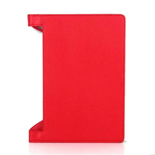 Lychee Texture PU Leather Cover Case for Lenovo Yoga Tab 3 10 (10.1-inch) - Red