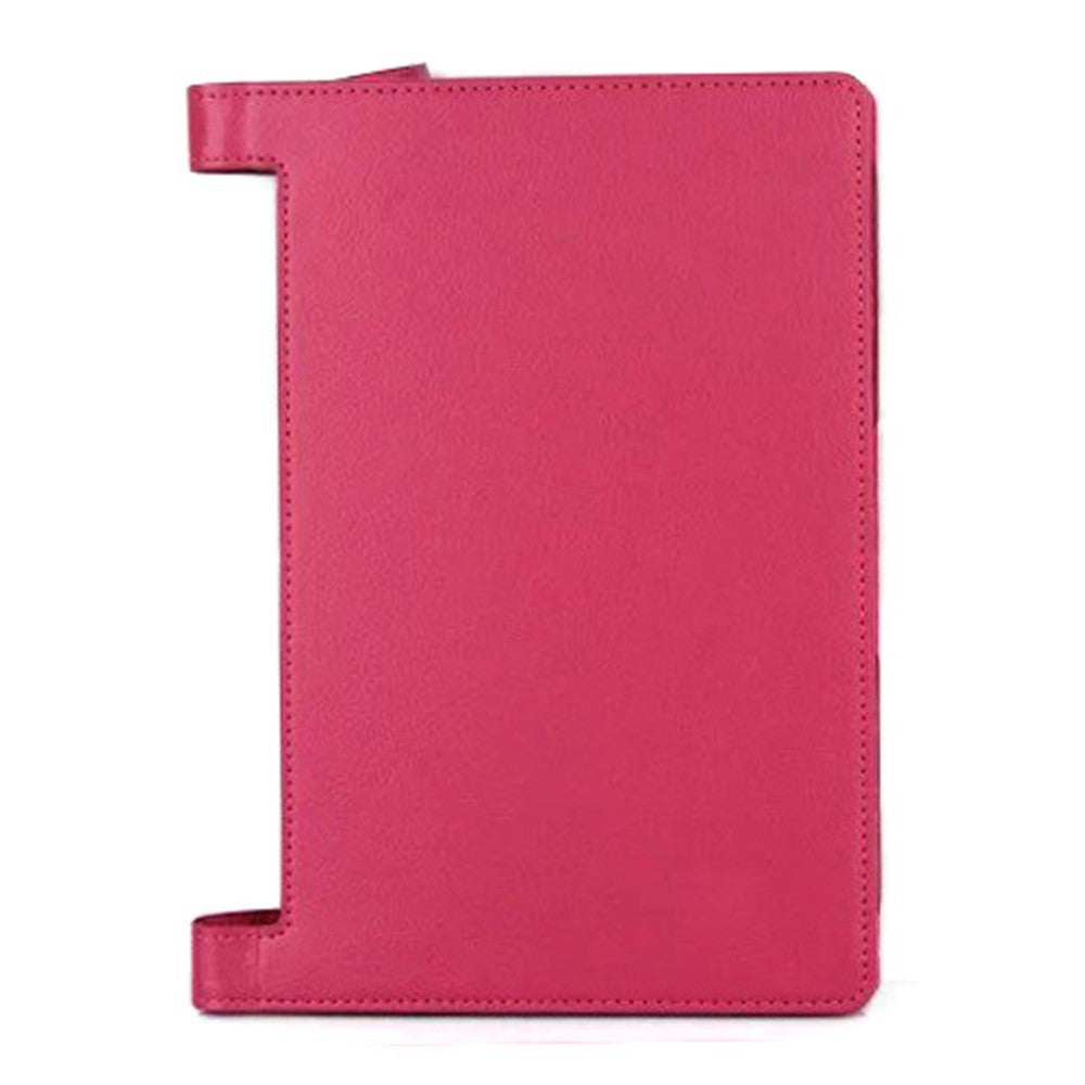 Lychee Texture PU Leather Protective Case for Lenovo Yoga Tab 3 10 (10.1-inch) - Rose