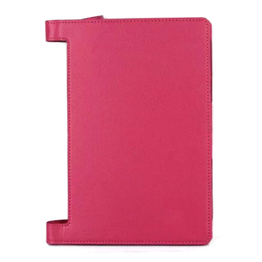 Lychee Texture PU Leather Protective Case for Lenovo Yoga Tab 3 10 (10.1-inch) - Rose
