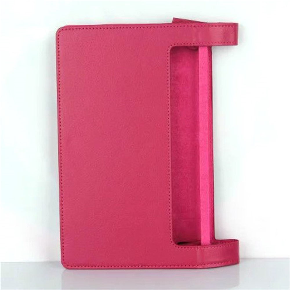 Lychee Texture PU Leather Protective Case for Lenovo Yoga Tab 3 10 (10.1-inch) - Rose