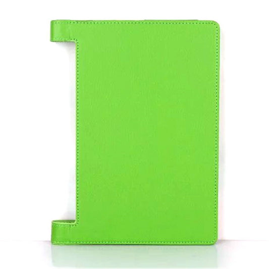 For Lenovo Yoga Tab 3 10 (10.1-inch) Lychee Texture PU Leather Folio Case - Green