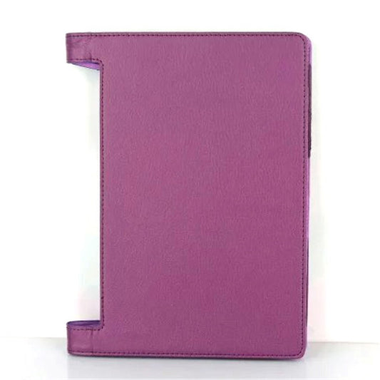 Lychee Texture PU Leather Protector Cover for Lenovo Yoga Tab 3 10 (10.1-inch) - Purple