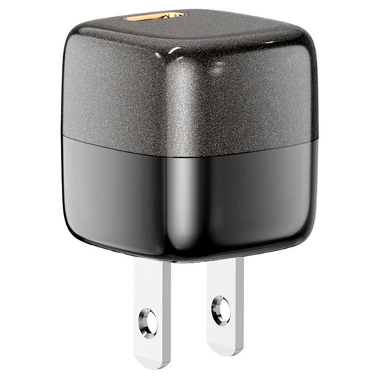 ENKAY HAT PRINCE PD 20W Fast Charging Cube Mini Power Charger Type-C Single Port Travel Adapter - US Plug / Black