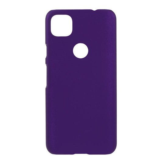 Rubberized Hard PC Case for Google Pixel 4a - Purple