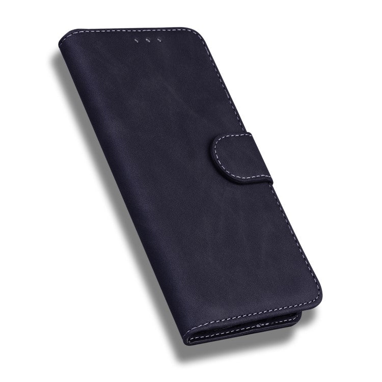 Flip Leather Phone Full Protection Case with Wallet Stand for Google Pixel 5a 5G - Black