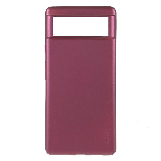 X-LEVEL Guardian Series Matte TPU Thin Light Anti-fingerprint Skin-friendly Protective Case for Google Pixel 6 - Wine Red