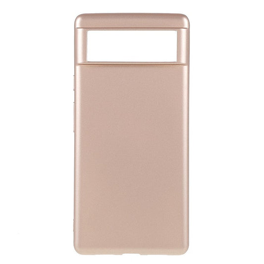 X-LEVEL Guardian Series Matte TPU Thin Light Anti-fingerprint Skin-friendly Protective Case for Google Pixel 6 - Gold
