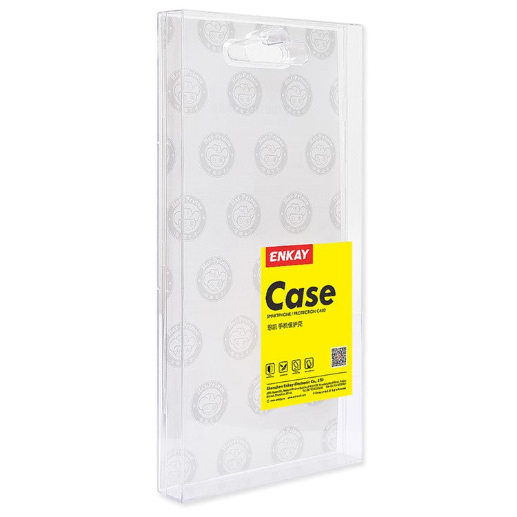 ENKAY HAT PRINCE Anti-slip Side Edge Crystal Clear Shell Reinforced Corners TPU Phone Case for Google Pixel 6